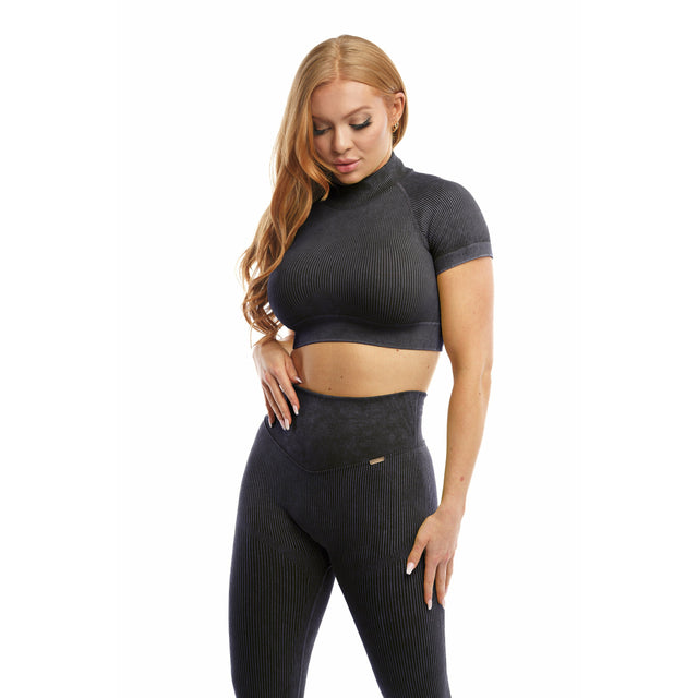 Talent Scrunch V-Waist Leggings in Olive