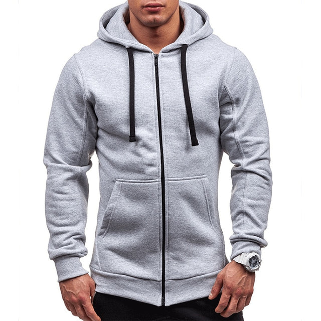 Men's Autumn Hooded Sweatshirt