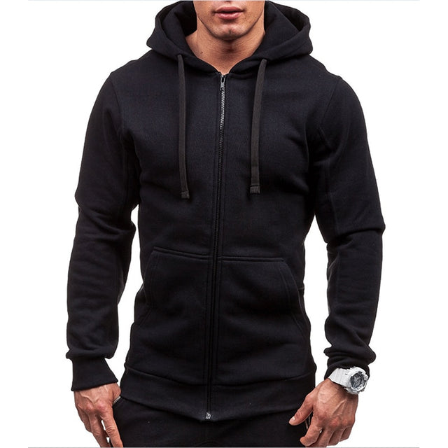 Men's Autumn Hooded Sweatshirt
