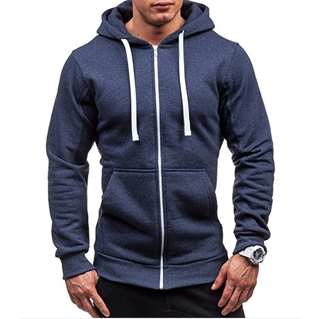 Men's Autumn Hooded Sweatshirt