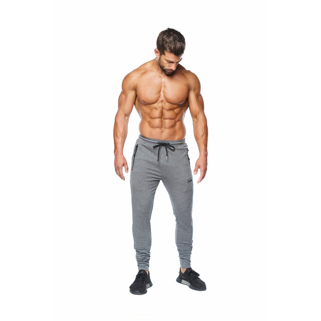 Men's Tapered Gray Joggers