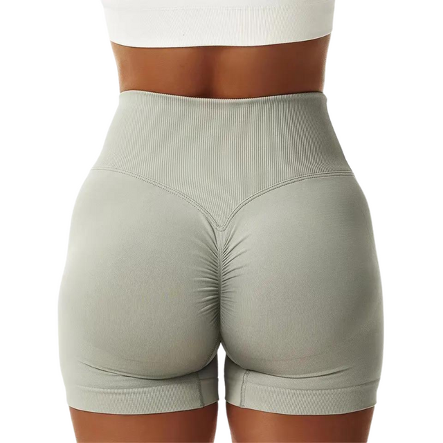 Endurance Seamless V-Shape Scrunch-Butt Shorts