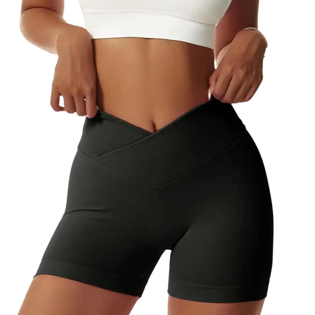 Endurance Seamless V-Shape Scrunch-Butt Shorts