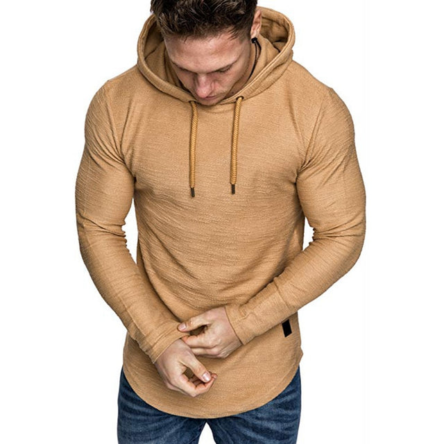 Men's Brand Solid Color Sweatshirt Fashion