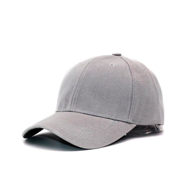 Black Cap Solid Color Baseball Cap Snapback Caps