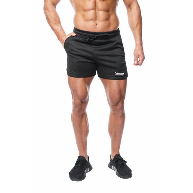 Men's Black Fitted Shorts