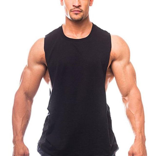Men Bodybuilding  Sleeveless Shirt